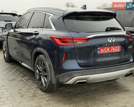 Синий Инфинити QX50, объемом двигателя 1.99 л и пробегом 114 тыс. км за 16500 $, фото 2 на Automoto.ua