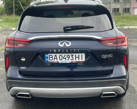 Синий Инфинити QX50, объемом двигателя 2 л и пробегом 135 тыс. км за 21500 $, фото 8 на Automoto.ua