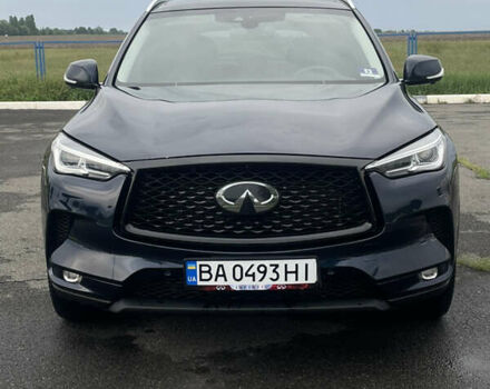 Синий Инфинити QX50, объемом двигателя 2 л и пробегом 135 тыс. км за 21500 $, фото 1 на Automoto.ua