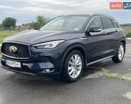 Синий Инфинити QX50, объемом двигателя 2 л и пробегом 135 тыс. км за 21500 $, фото 2 на Automoto.ua