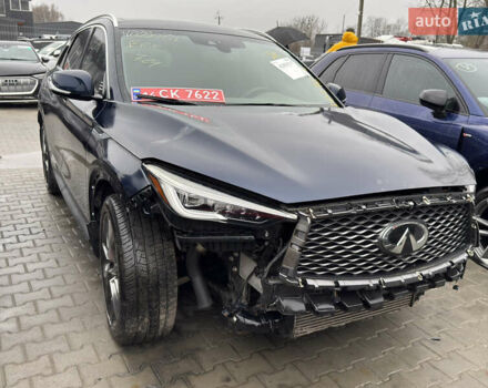 Синий Инфинити QX50, объемом двигателя 1.99 л и пробегом 114 тыс. км за 16500 $, фото 1 на Automoto.ua