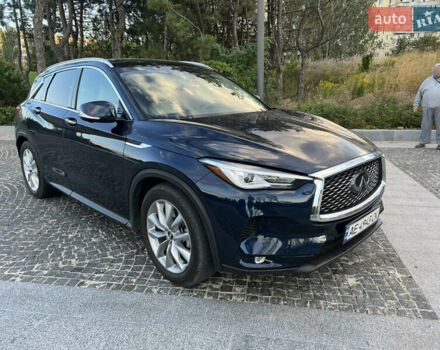 Синий Инфинити QX50, объемом двигателя 2 л и пробегом 62 тыс. км за 27500 $, фото 2 на Automoto.ua