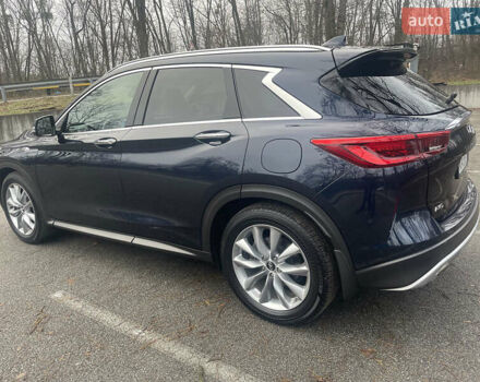 Синий Инфинити QX50, объемом двигателя 2 л и пробегом 77 тыс. км за 23499 $, фото 4 на Automoto.ua