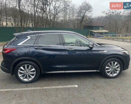 Синий Инфинити QX50, объемом двигателя 2 л и пробегом 77 тыс. км за 23499 $, фото 7 на Automoto.ua