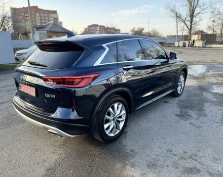 Синій Інфініті QX50, об'ємом двигуна 2 л та пробігом 58 тис. км за 17900 $, фото 3 на Automoto.ua