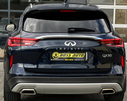 Синій Інфініті QX50, об'ємом двигуна 2 л та пробігом 11 тис. км за 38500 $, фото 3 на Automoto.ua