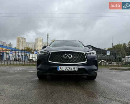 Синий Инфинити QX50, объемом двигателя 2 л и пробегом 31 тыс. км за 31000 $, фото 2 на Automoto.ua