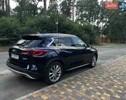 Синий Инфинити QX50, объемом двигателя 2 л и пробегом 70 тыс. км за 28500 $, фото 4 на Automoto.ua