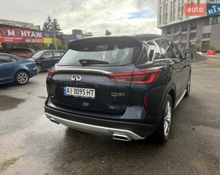 Синий Инфинити QX50, объемом двигателя 2 л и пробегом 31 тыс. км за 31000 $, фото 8 на Automoto.ua