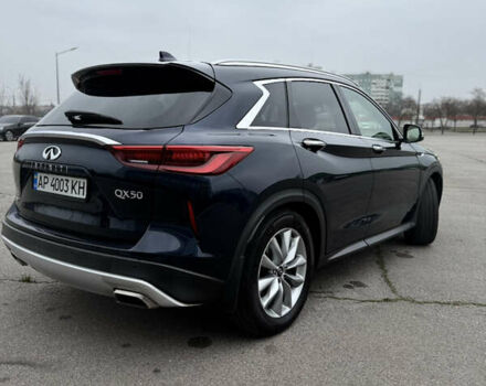 Синий Инфинити QX50, объемом двигателя 2 л и пробегом 57 тыс. км за 23500 $, фото 3 на Automoto.ua