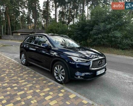Синий Инфинити QX50, объемом двигателя 2 л и пробегом 70 тыс. км за 28500 $, фото 5 на Automoto.ua