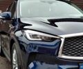 Синий Инфинити QX50, объемом двигателя 2 л и пробегом 47 тыс. км за 42999 $, фото 1 на Automoto.ua