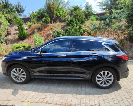 Синий Инфинити QX50, объемом двигателя 2 л и пробегом 77 тыс. км за 25900 $, фото 3 на Automoto.ua