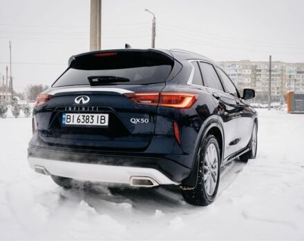 Синій Інфініті QX50, об'ємом двигуна 2 л та пробігом 3 тис. км за 34500 $, фото 1 на Automoto.ua