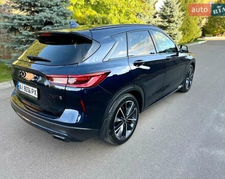 Синий Инфинити QX50, объемом двигателя 2 л и пробегом 19 тыс. км за 49000 $, фото 6 на Automoto.ua