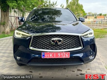 Інфініті QX50 2019 у Лубнах на Automoto.ua Синій Інфініті QX50, об'ємом двигуна 2 л та пробігом 57 тис. км за 19950 $, фото 1 на Automoto.ua