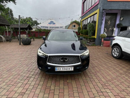 Синій Інфініті QX50, об'ємом двигуна 2 л та пробігом 17 тис. км за 28000 $, фото 1 на Automoto.ua