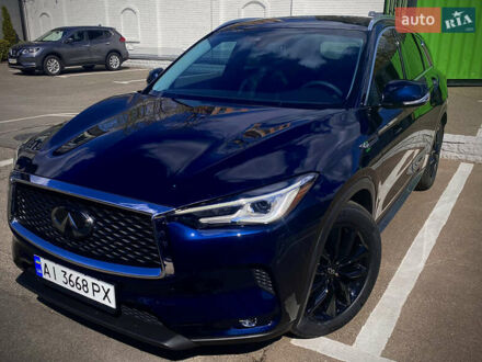 Инфинити QX50 2020 в Киеве на Automoto.ua Синий Инфинити QX50, объемом двигателя 1.99 л и пробегом 88 тыс. км за 28000 $, фото 1 на Automoto.ua