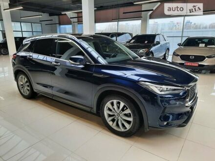 Синій Інфініті QX50, об'ємом двигуна 2 л та пробігом 47 тис. км за 44900 $, фото 1 на Automoto.ua