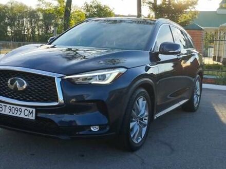 Синій Інфініті QX50, об'ємом двигуна 2 л та пробігом 29 тис. км за 32700 $, фото 1 на Automoto.ua