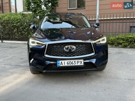 Инфинити QX50 2023 в Киеве на Automoto.ua Синий Инфинити QX50, объемом двигателя 1.99 л и пробегом 1 тыс. км за 28300 $, фото 1 на Automoto.ua