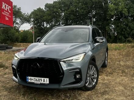 Синий Инфинити QX50, объемом двигателя 2 л и пробегом 30 тыс. км за 30000 $, фото 1 на Automoto.ua