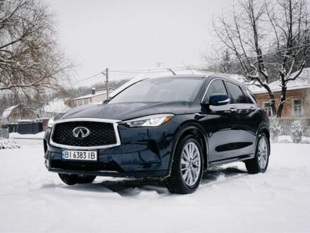 Синій Інфініті QX50, об'ємом двигуна 2 л та пробігом 3 тис. км за 35300 $, фото 1 на Automoto.ua