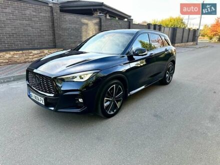 Синий Инфинити QX50, объемом двигателя 2 л и пробегом 19 тыс. км за 49000 $, фото 1 на Automoto.ua