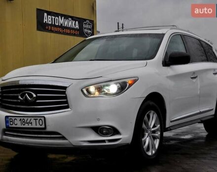 Білий Інфініті QX60, об'ємом двигуна 2.49 л та пробігом 180 тис. км за 9500 $, фото 2 на Automoto.ua