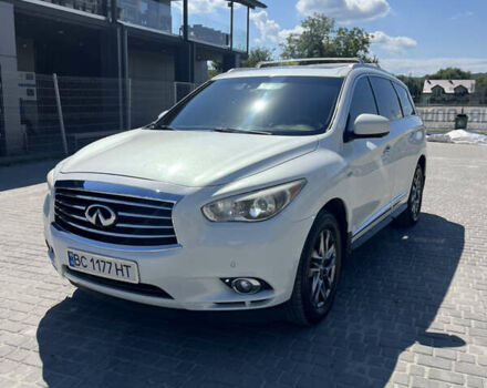 Белый Инфинити QX60, объемом двигателя 2.49 л и пробегом 240 тыс. км за 15000 $, фото 1 на Automoto.ua