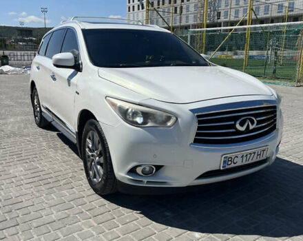 Белый Инфинити QX60, объемом двигателя 2.49 л и пробегом 240 тыс. км за 15000 $, фото 2 на Automoto.ua