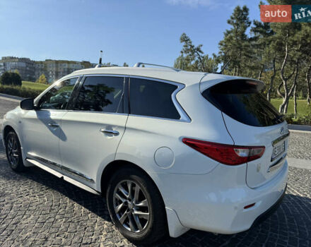 Белый Инфинити QX60, объемом двигателя 3.5 л и пробегом 190 тыс. км за 16500 $, фото 5 на Automoto.ua