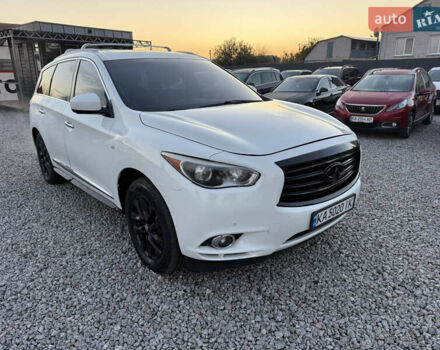 Білий Інфініті QX60, об'ємом двигуна 3.5 л та пробігом 217 тис. км за 9999 $, фото 2 на Automoto.ua