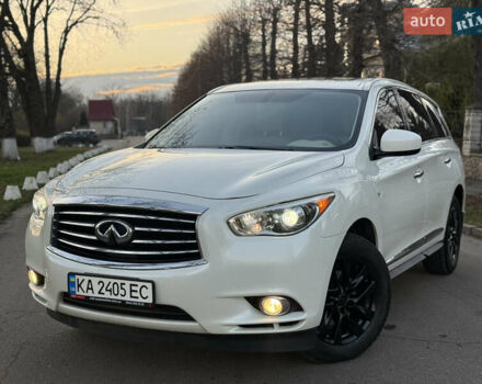 Белый Инфинити QX60, объемом двигателя 3.5 л и пробегом 153 тыс. км за 12999 $, фото 1 на Automoto.ua