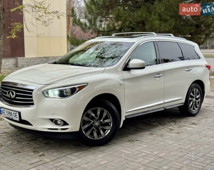 Белый Инфинити QX60, объемом двигателя 3.5 л и пробегом 190 тыс. км за 15700 $, фото 3 на Automoto.ua