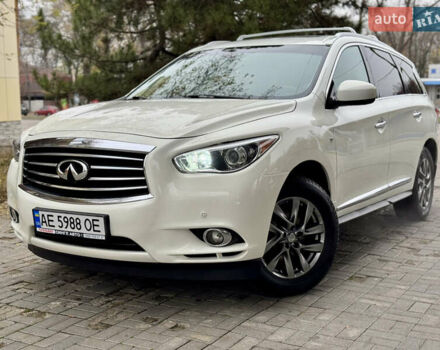 Белый Инфинити QX60, объемом двигателя 3.5 л и пробегом 190 тыс. км за 15700 $, фото 2 на Automoto.ua