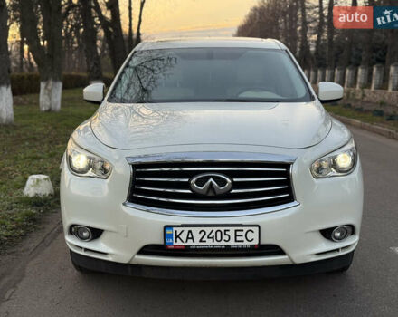Белый Инфинити QX60, объемом двигателя 3.5 л и пробегом 153 тыс. км за 12999 $, фото 2 на Automoto.ua