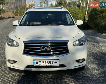 Белый Инфинити QX60, объемом двигателя 3.5 л и пробегом 190 тыс. км за 16500 $, фото 1 на Automoto.ua