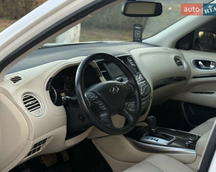 Белый Инфинити QX60, объемом двигателя 3.5 л и пробегом 153 тыс. км за 12999 $, фото 10 на Automoto.ua