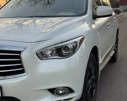Белый Инфинити QX60, объемом двигателя 3.5 л и пробегом 153 тыс. км за 12999 $, фото 3 на Automoto.ua