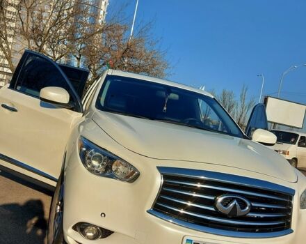 Белый Инфинити QX60, объемом двигателя 3.5 л и пробегом 155 тыс. км за 14500 $, фото 1 на Automoto.ua