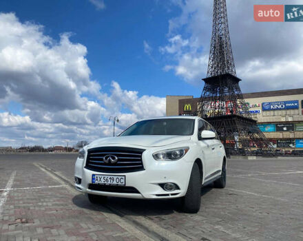 Белый Инфинити QX60, объемом двигателя 3.5 л и пробегом 186 тыс. км за 16700 $, фото 2 на Automoto.ua