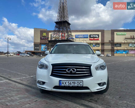 Белый Инфинити QX60, объемом двигателя 3.5 л и пробегом 186 тыс. км за 16700 $, фото 1 на Automoto.ua