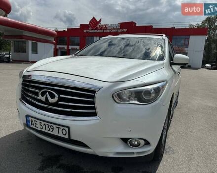 Белый Инфинити QX60, объемом двигателя 3.5 л и пробегом 163 тыс. км за 16800 $, фото 2 на Automoto.ua