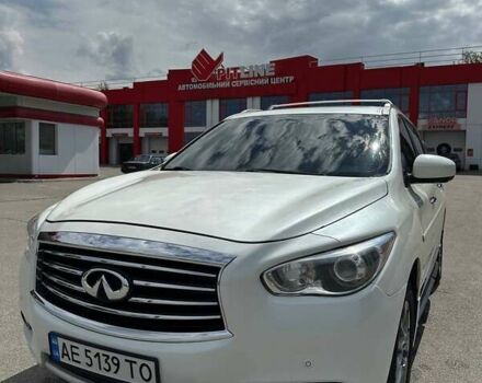 Белый Инфинити QX60, объемом двигателя 3.5 л и пробегом 163 тыс. км за 16800 $, фото 1 на Automoto.ua