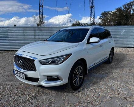 Белый Инфинити QX60, объемом двигателя 3.5 л и пробегом 221 тыс. км за 18600 $, фото 1 на Automoto.ua