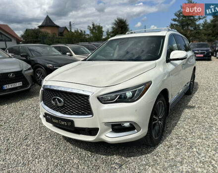 Белый Инфинити QX60, объемом двигателя 3.5 л и пробегом 108 тыс. км за 22000 $, фото 4 на Automoto.ua