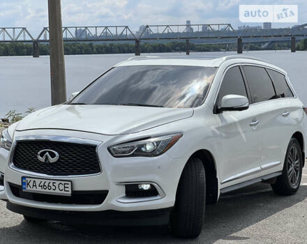 Белый Инфинити QX60, объемом двигателя 3.5 л и пробегом 204 тыс. км за 18000 $, фото 1 на Automoto.ua