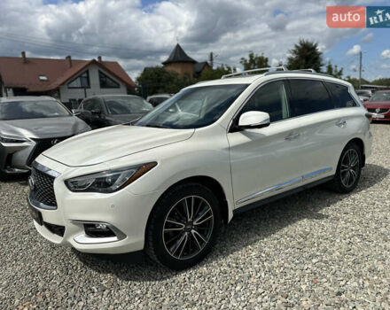 Белый Инфинити QX60, объемом двигателя 3.5 л и пробегом 108 тыс. км за 22000 $, фото 6 на Automoto.ua