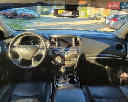 Белый Инфинити QX60, объемом двигателя 3.5 л и пробегом 156 тыс. км за 16700 $, фото 3 на Automoto.ua